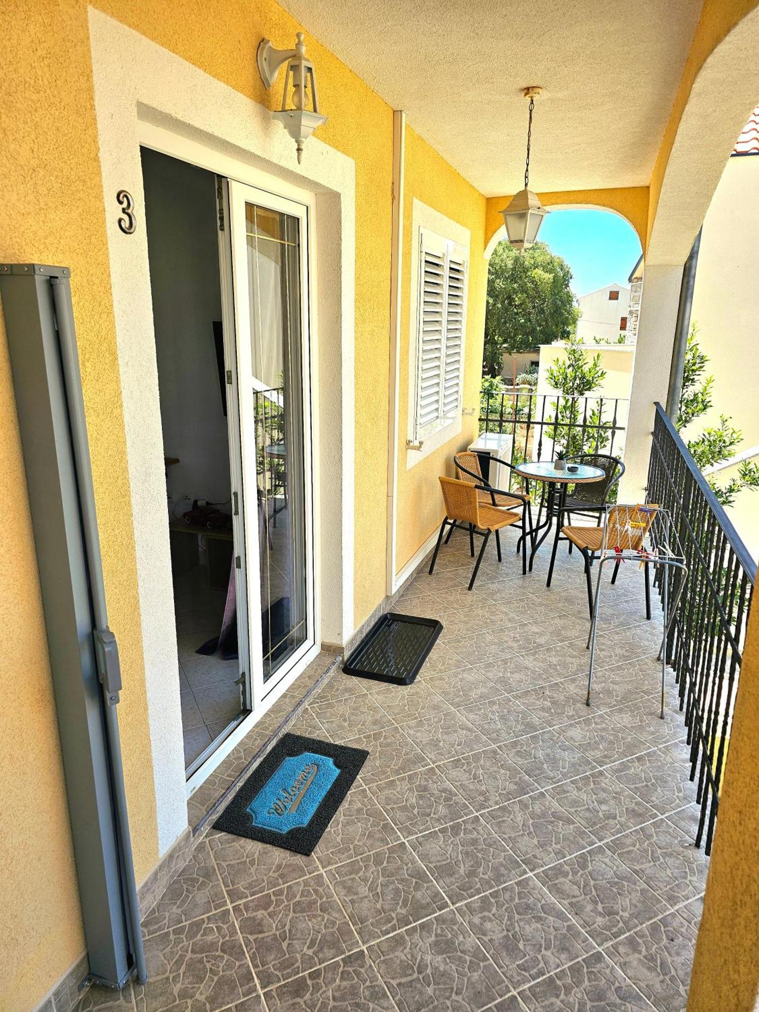 Green Garden Appartement Vodice Kamer foto