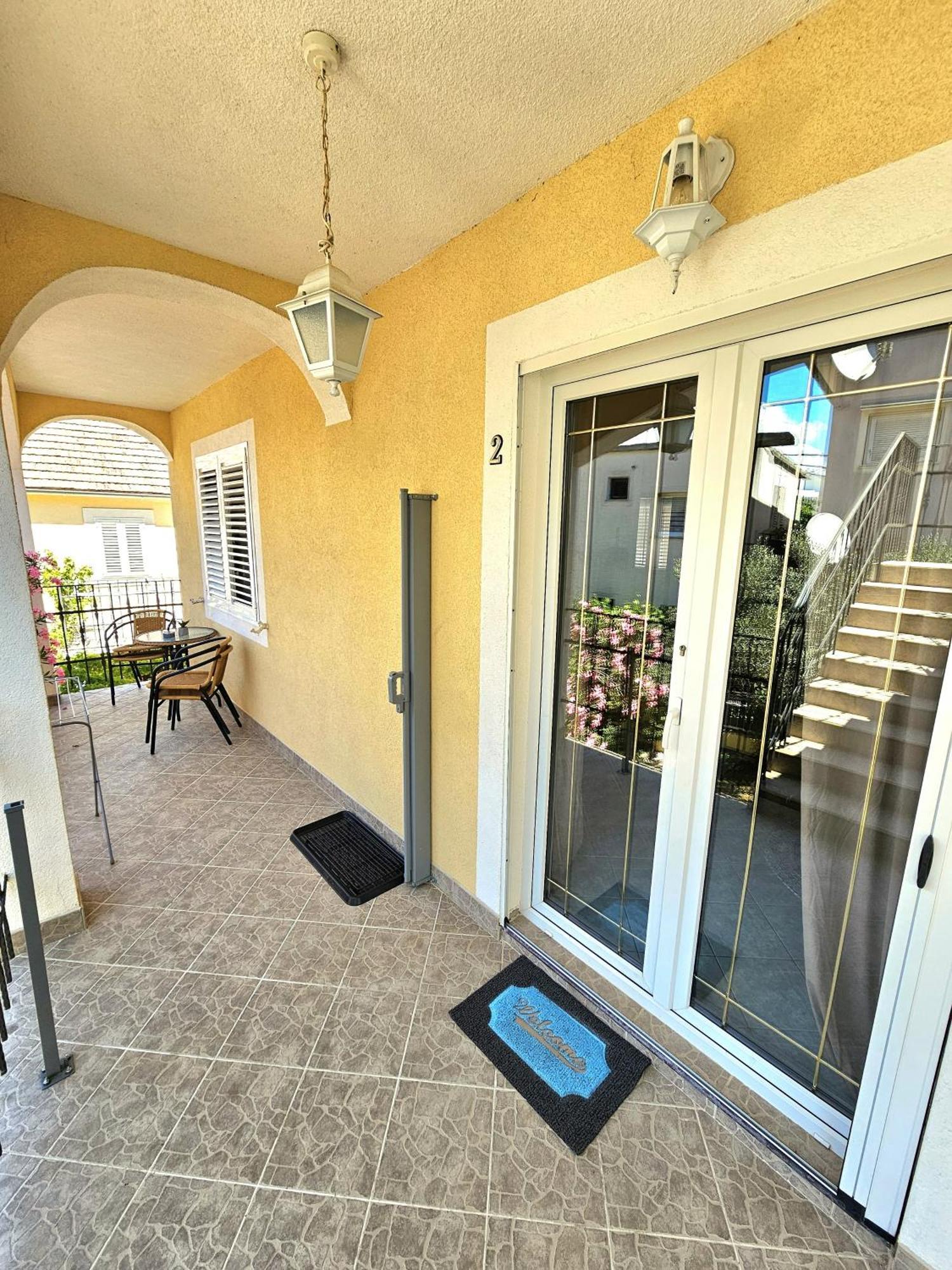 Green Garden Appartement Vodice Kamer foto
